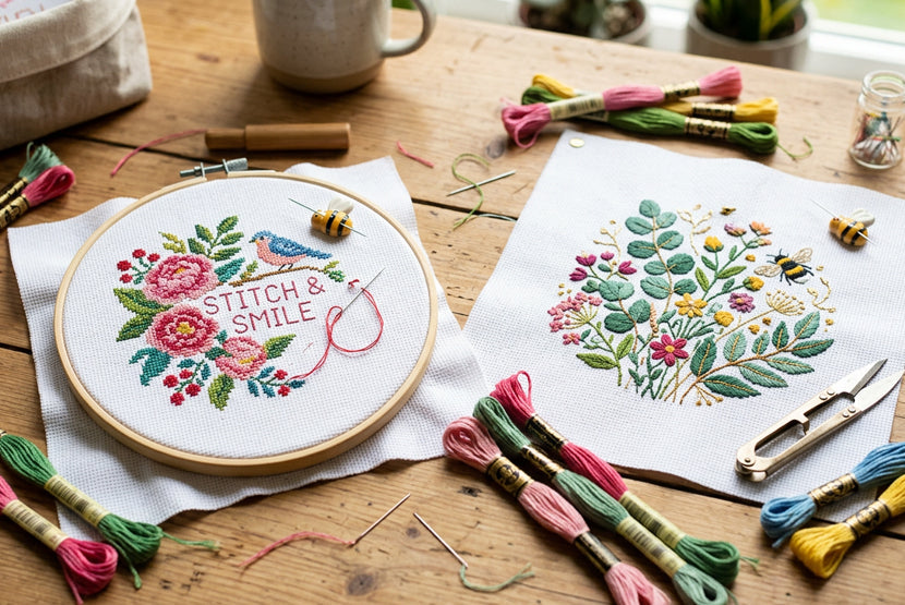 Cross Stitch Kits vs Embroidery Kits: Which Is Better for Beginners?