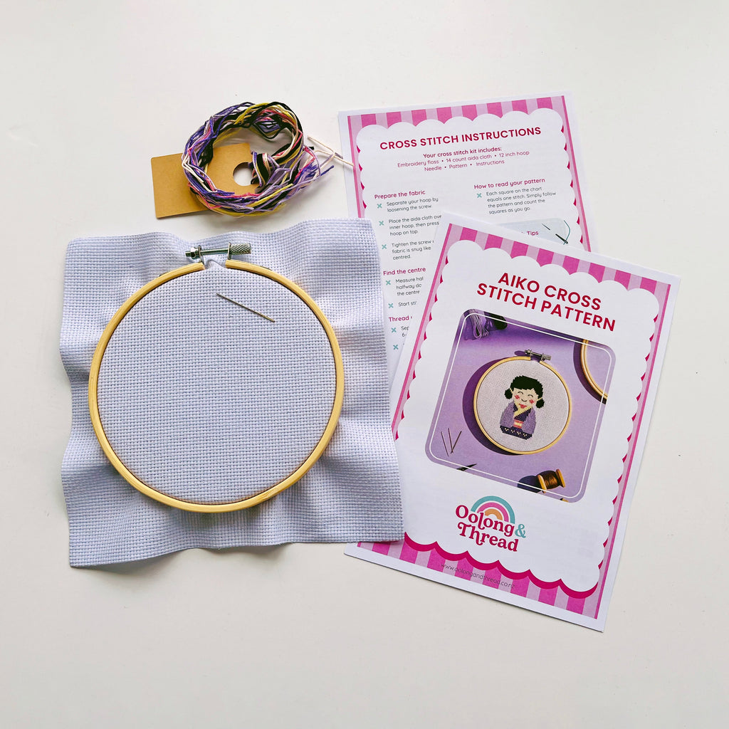 Aiko Cross Stitch Kit