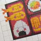 Bento Box Cross Stitch Pattern