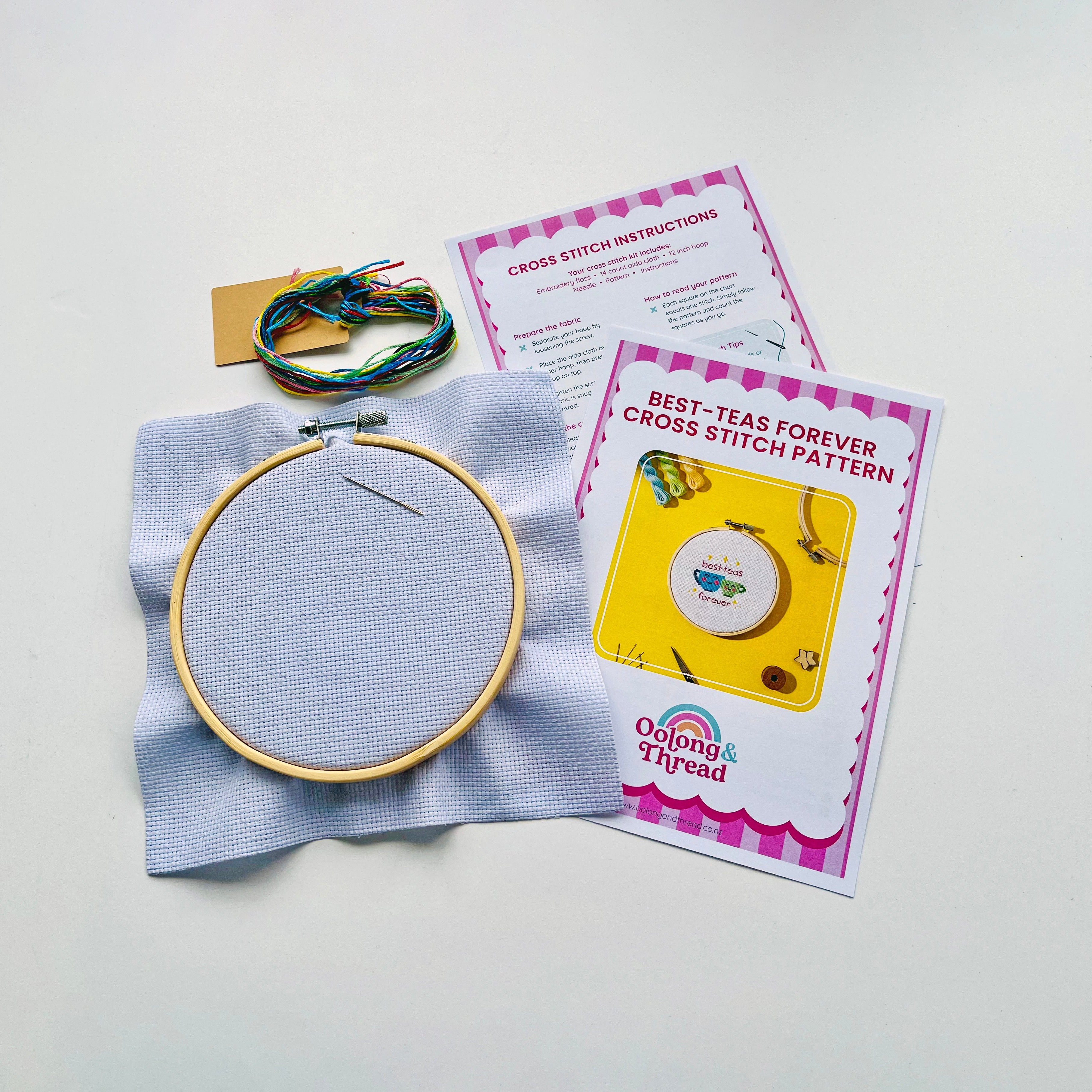 Best-Teas Forever Cross Stitch Kit