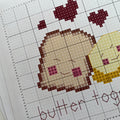 Butter Together Cross Stitch Pattern