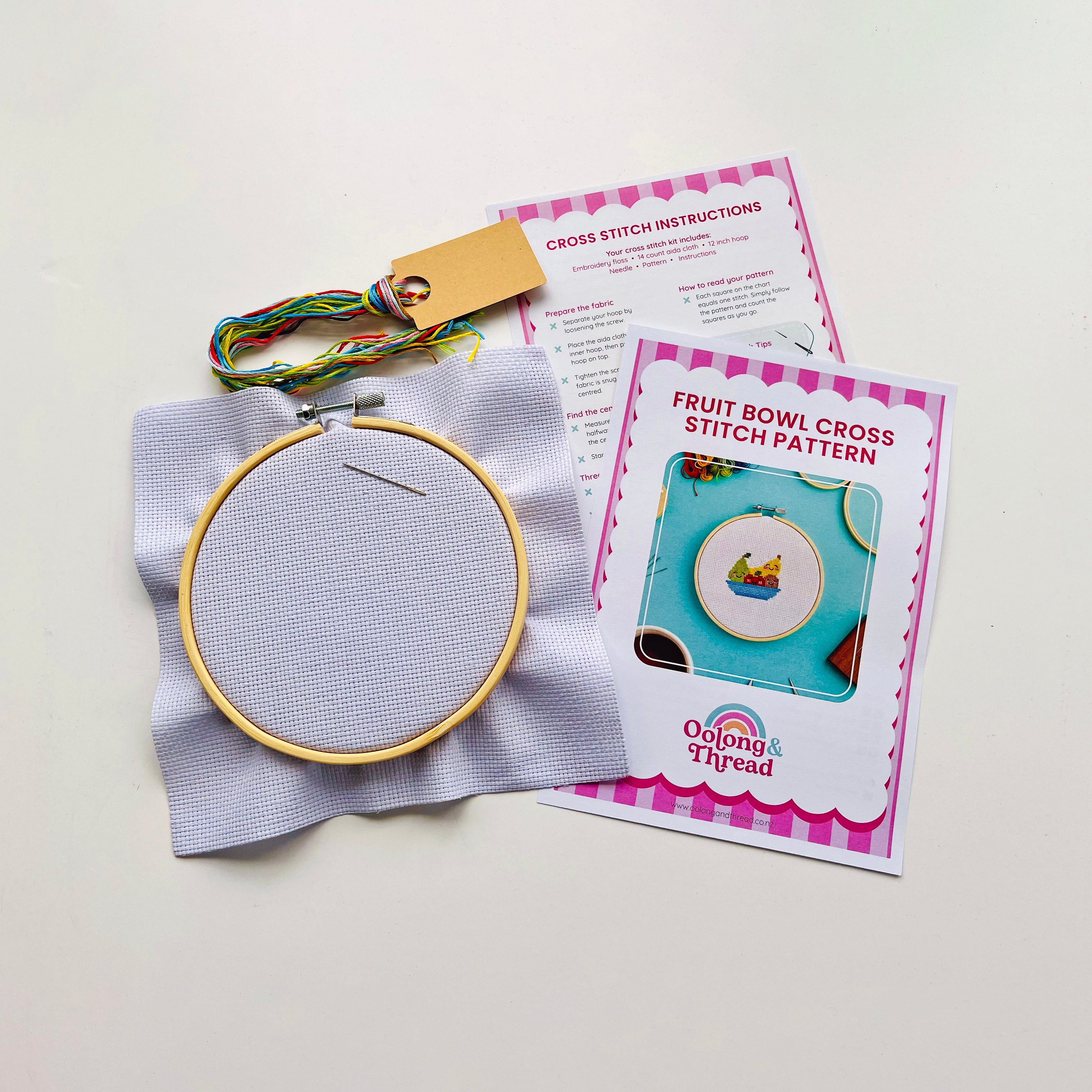 Fruit Bowl Cross Stitch Kit