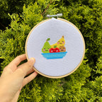 Fruit Bowl Cross Stitch Kit