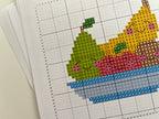 Fruit Bowl Cross Stitch Kit
