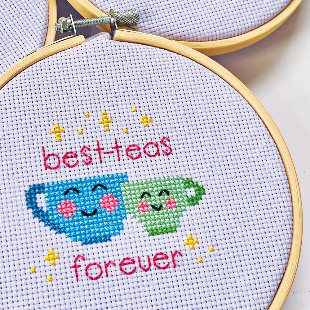 Best-Teas Forever Cross Stitch Kit