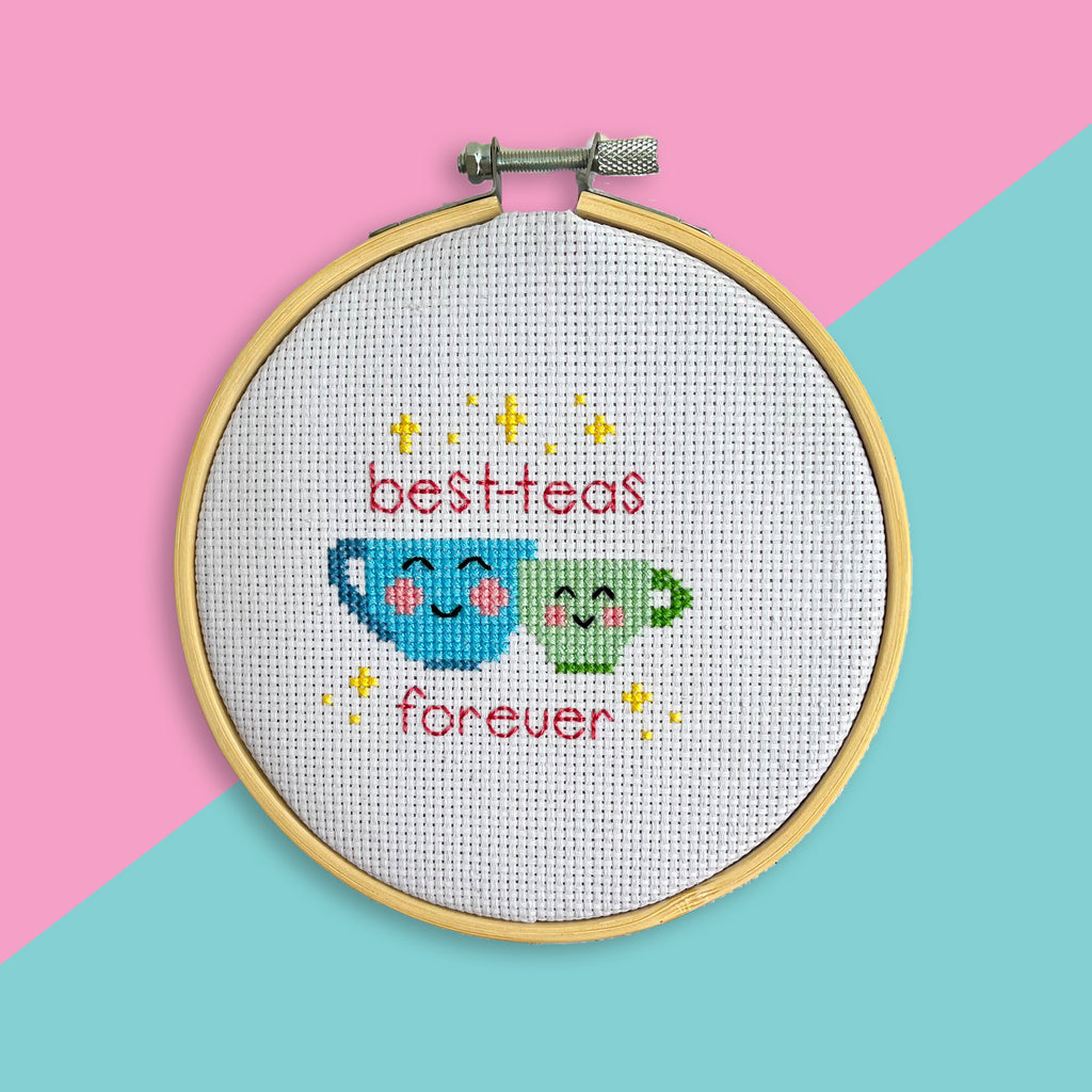 Best-Teas Forever Cross Stitch Kit
