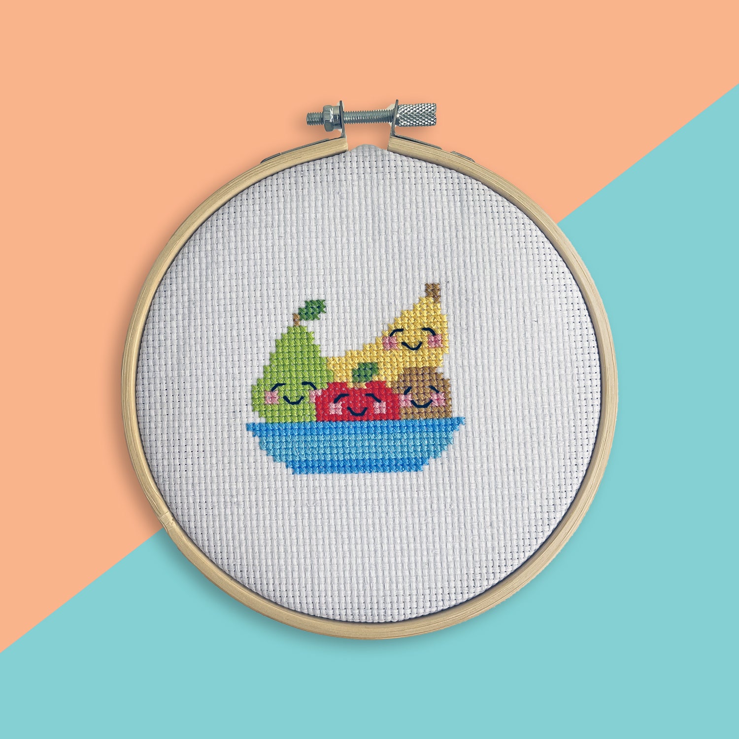 Fruit Bowl Cross Stitch Kit